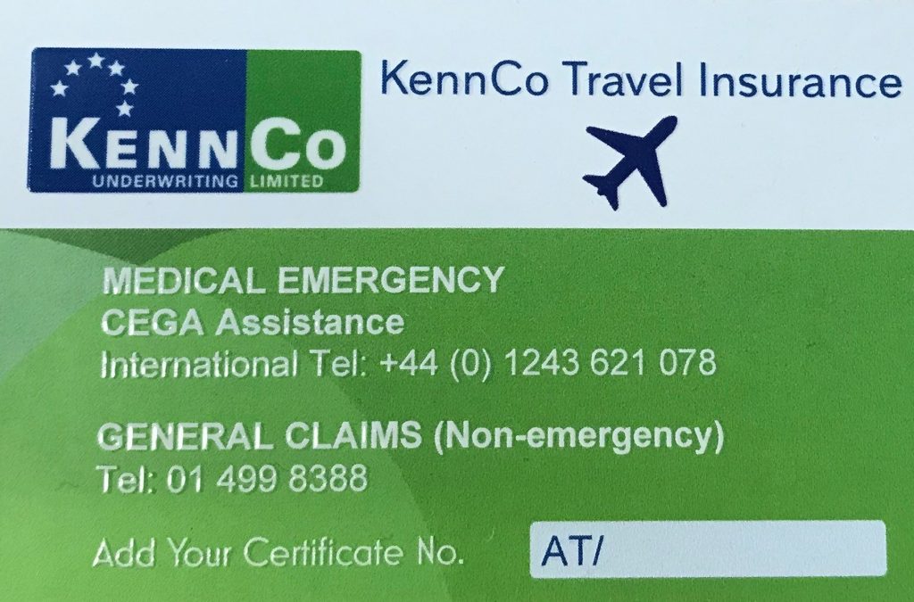 admiral travel insurance medical emergency number